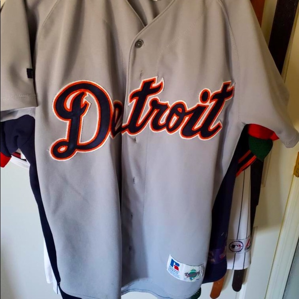 Men’s Authentic MLB Detroit Tigers Jersey